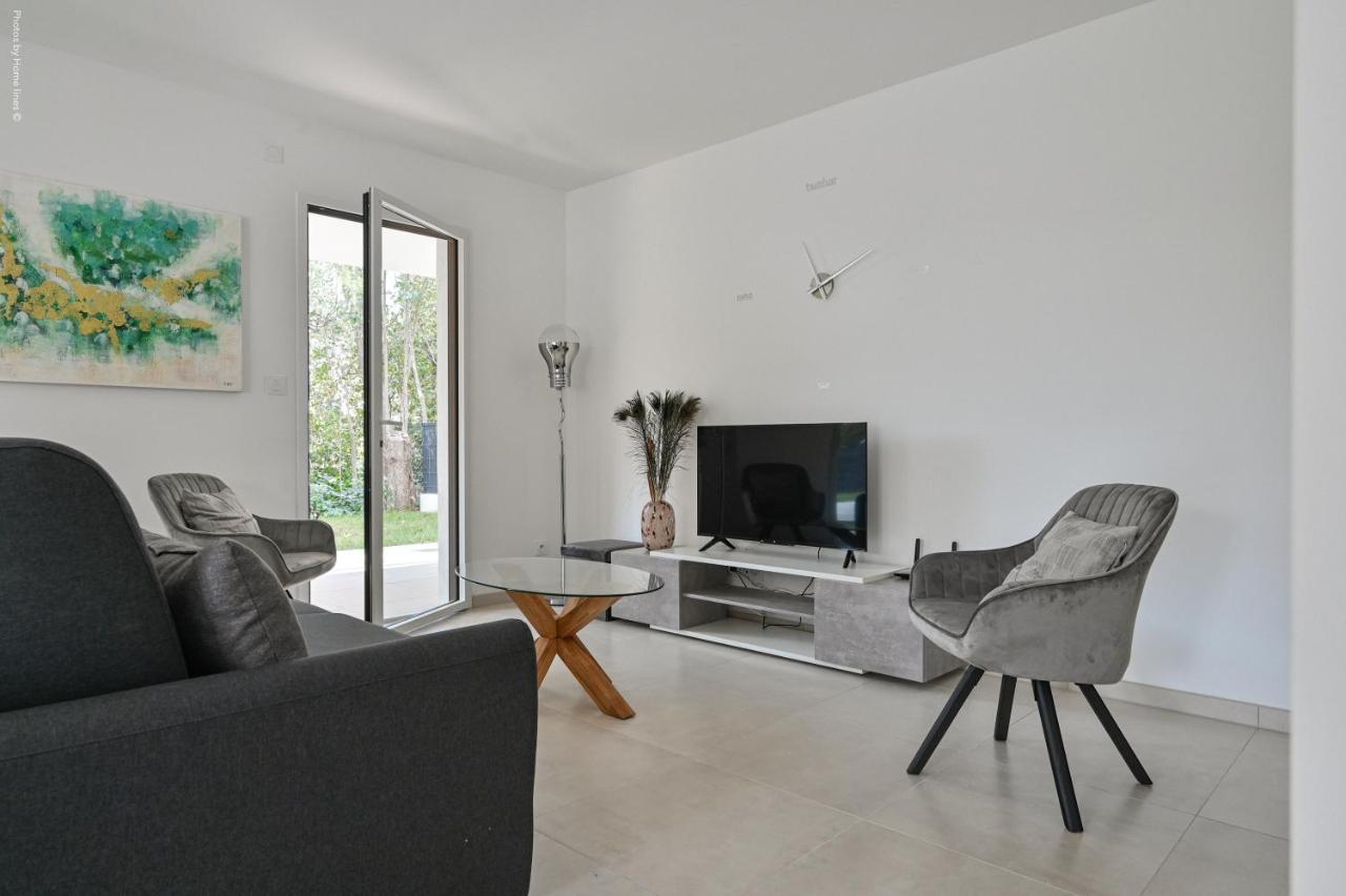 T3 Neuf - C13 - Jardin-Terrasse Et Piscine - Acces Direct Plages Et Centre Village Saint-Cyr-sur-Mer Exteriér fotografie